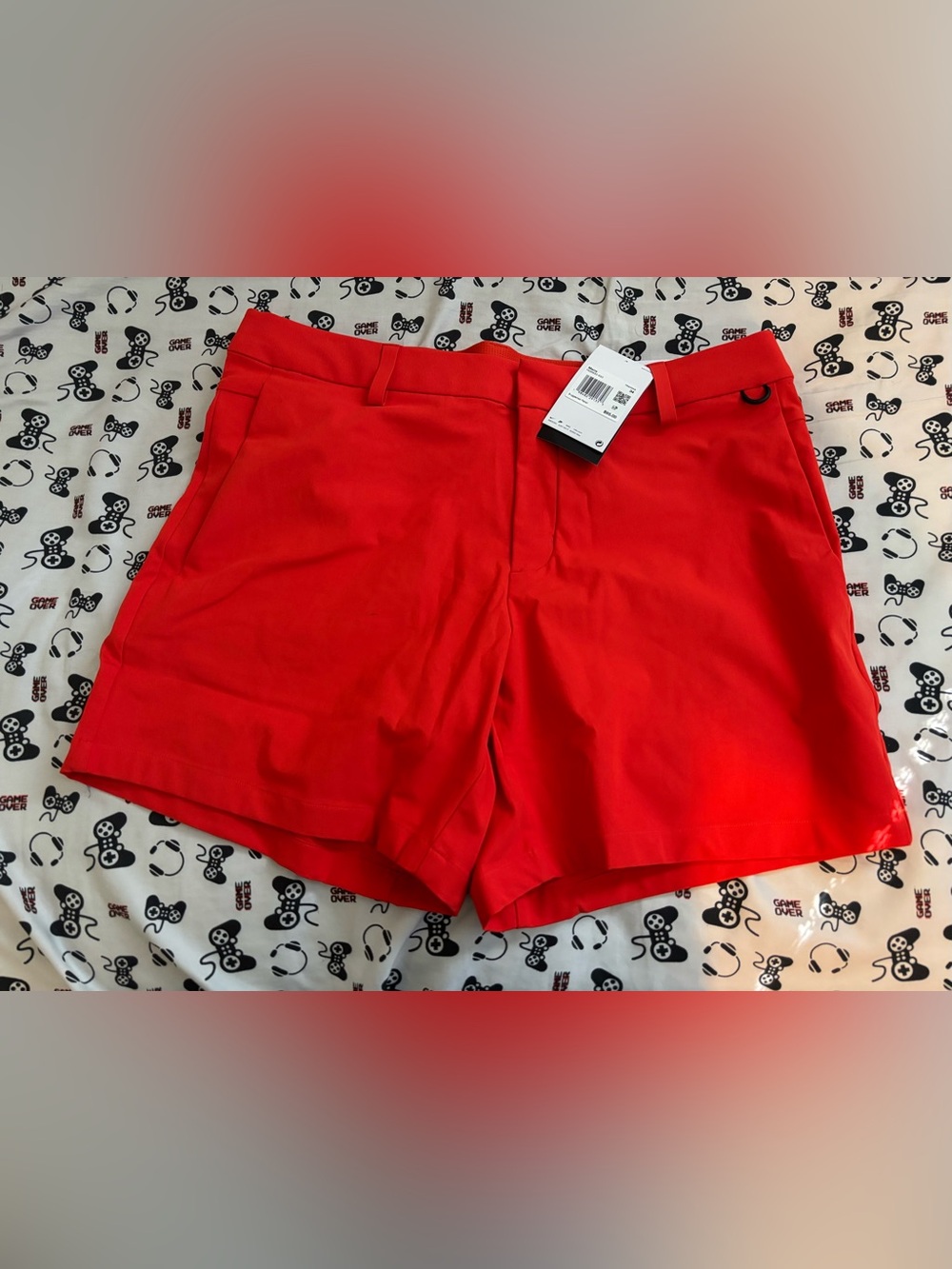 Nike 24.7  men’s red golf shorts Size 34’’ Perfect Stretch 6" Golf Shorts